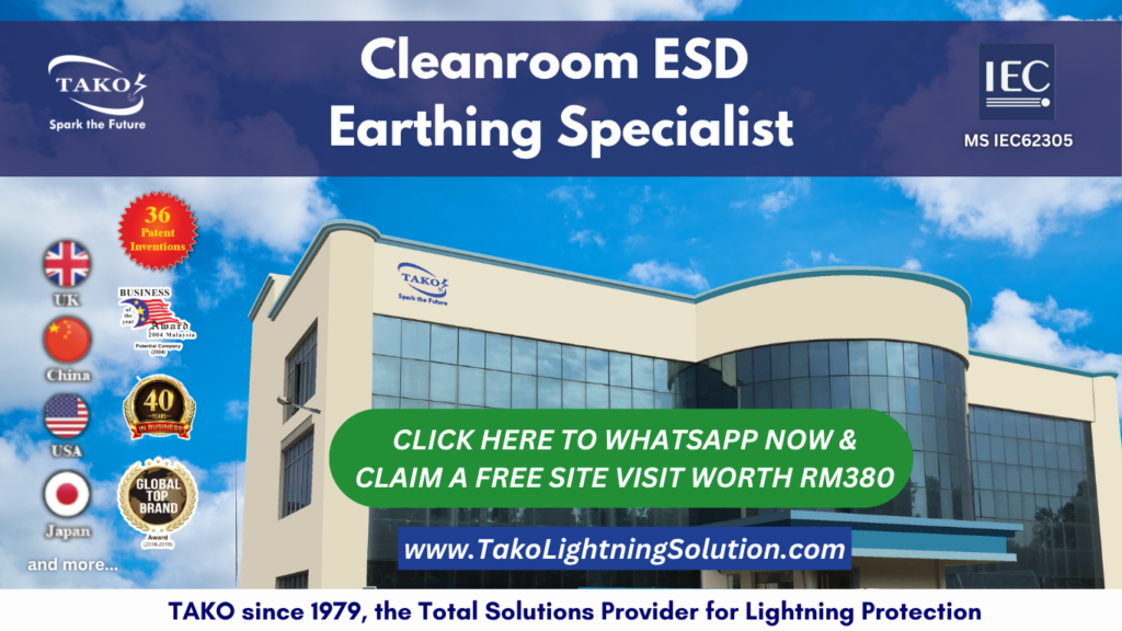 Cleanroom ESD Earthing Specialist