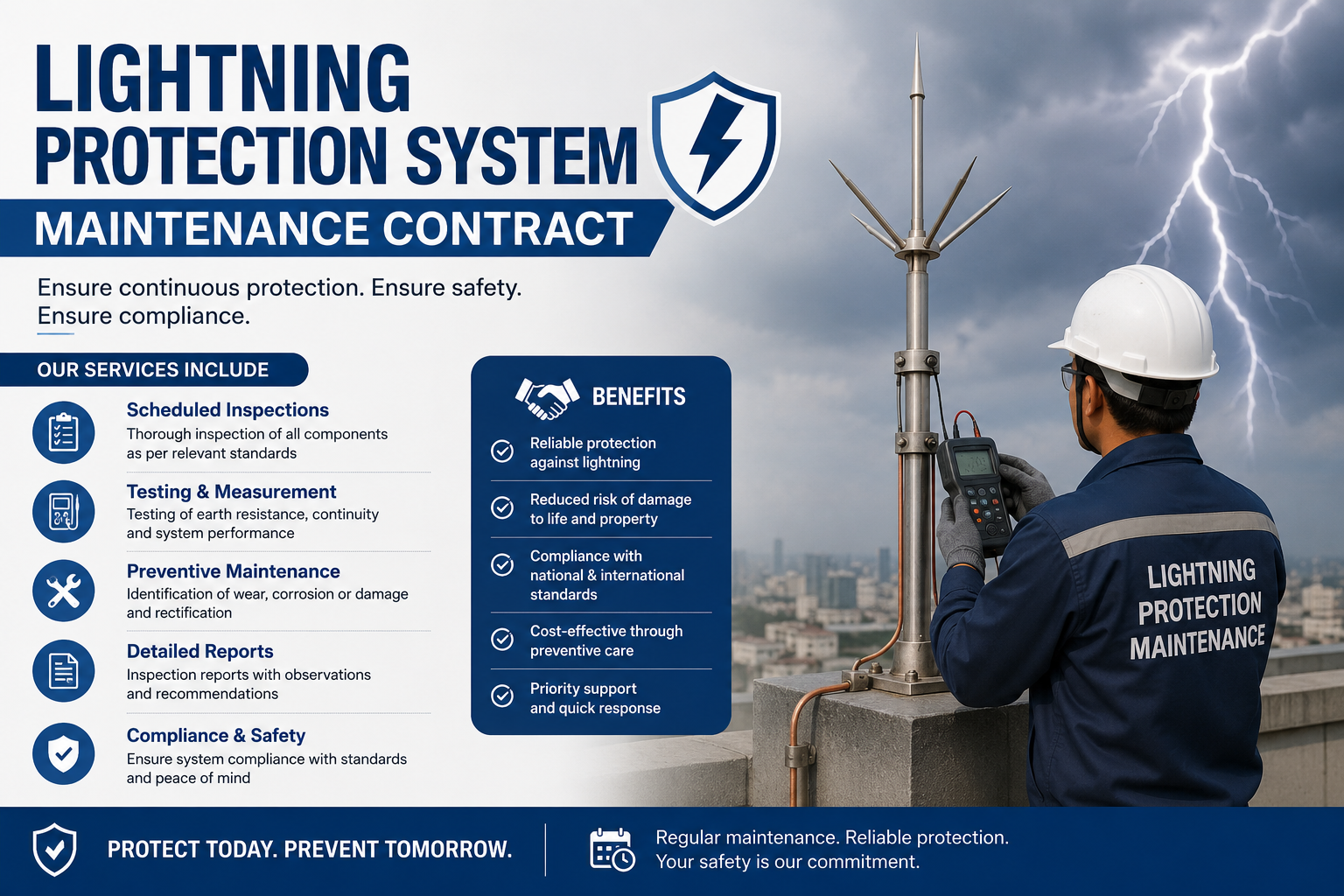 Lightning Protection System Maintenance Contract