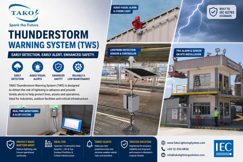 thunderstorm warning systems in Malaysia